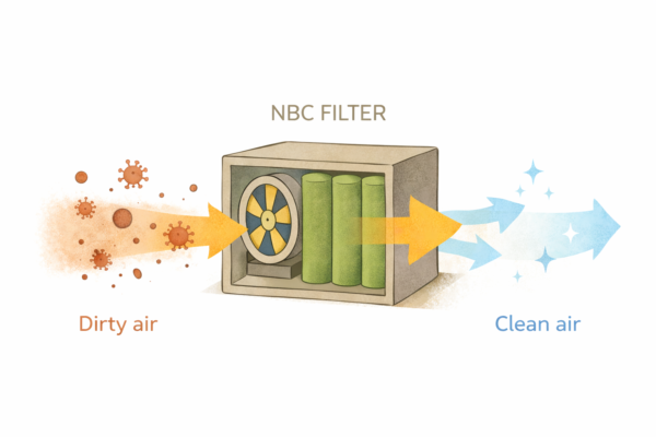NBCフィルターとは何か？放射性物質を防ぐ仕組みを解説サムネイル