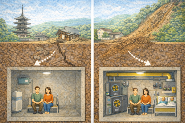 奈良の地震・土砂災害リスクと地下空間の安全性サムネイル