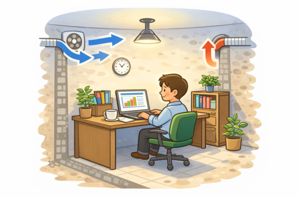 地下でのワークスペース利用のメリットサムネイル