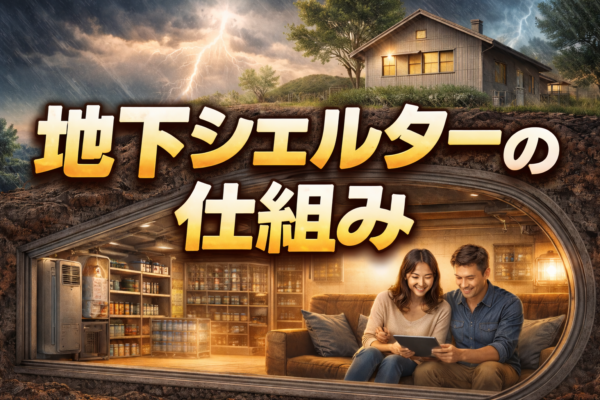 地下シェルターの仕組みサムネイル