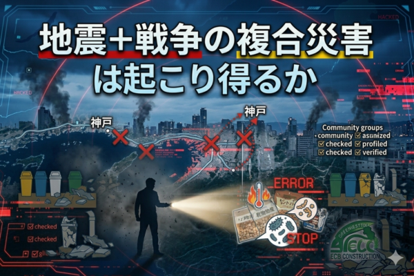 地震＋戦争の複合災害は起こり得るかサムネイル