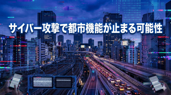 サイバー攻撃で都市機能が止まる可能性サムネイル