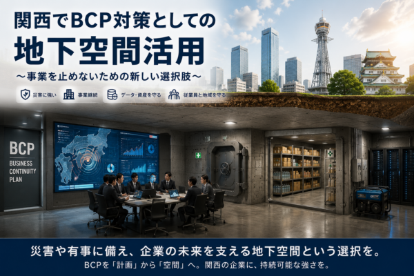 関西でBCP対策としての地下空間活用サムネイル