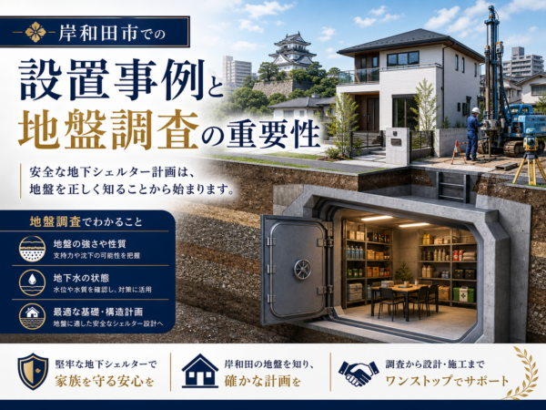 岸和田市での設置事例と地盤調査の重要性サムネイル