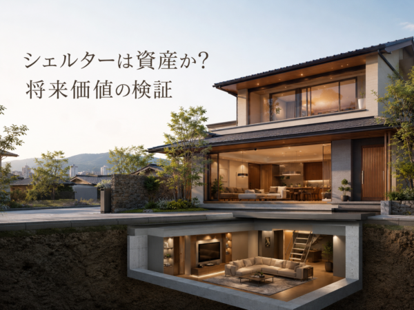 シェルターは資産か？将来価値の検証サムネイル