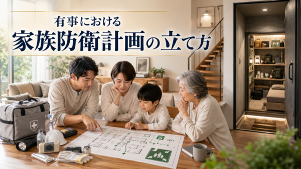 有事における家族防衛計画の立て方サムネイル
