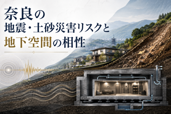奈良の地震・土砂災害リスクと地下空間の相性サムネイル