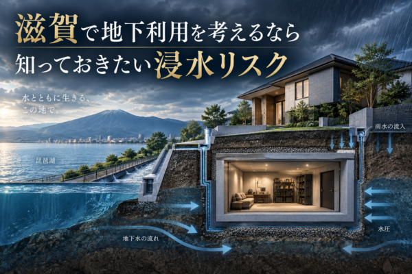 滋賀で地下利用を考えるなら知っておきたい浸水リスクサムネイル